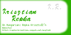 krisztian repka business card